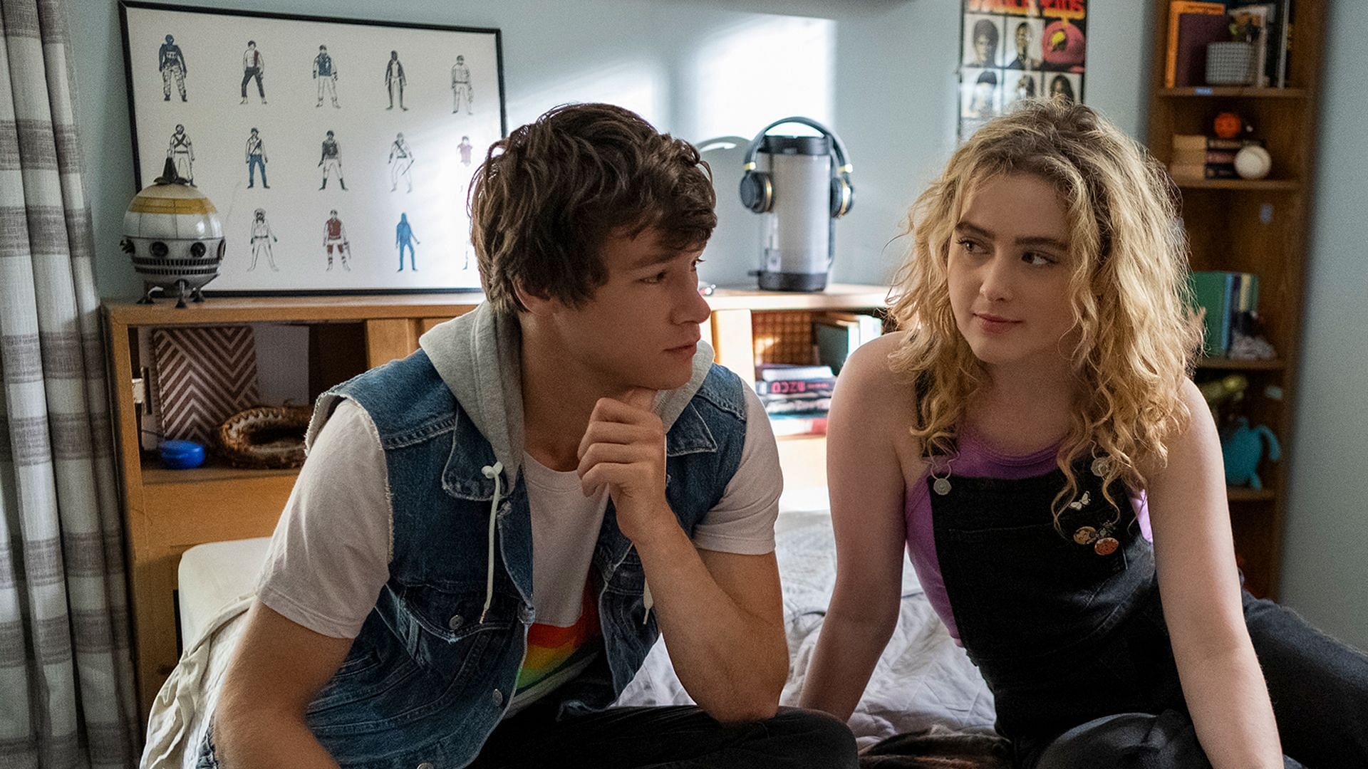 Kyle Allen and Kathryn Newton in the movie (Image via Prime Video)